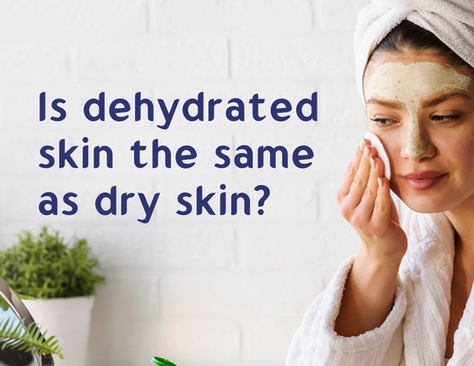 Is dehydrated skin the same as dry skin?