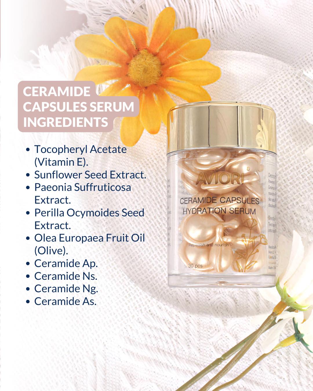 Bundle: Blue Light Defense Crème and Ceramide Capsules Hydration Serum (two products)